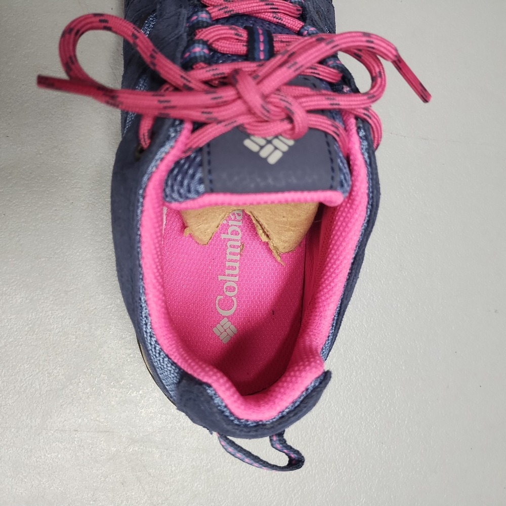 Columbia Tech Lite Redmond Hiking Shoes Youth US 5 Multi Waterproof BY2857-508 - Picture 12 of 13